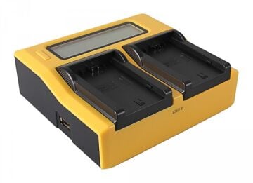PATONA 7683 Çift LCD USB Şarj Cihazı - Sony NP-FZ100 Uyumlu