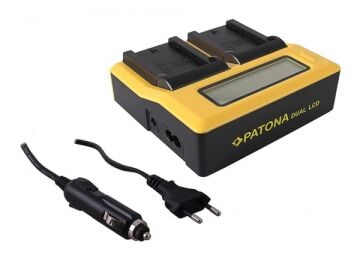 PATONA 7683 Çift LCD USB Şarj Cihazı - Sony NP-FZ100 Uyumlu