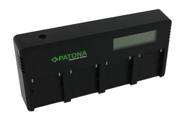 PATONA Premium 1703 4-Fold Hızlı Şarj Cihazı Sony NP-F Serisi Uyumlu