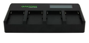 PATONA Premium 1703 4-Fold Hızlı Şarj Cihazı Sony NP-F Serisi Uyumlu