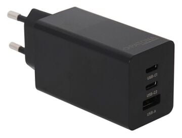 PATONA 2640 GaN 65W PD3.0 QC3.0 Hızlı Şarj Cihazı | 3 Portlu Kompakt Güç Adaptörü