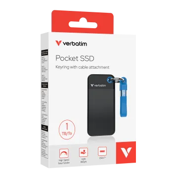 Verbatim Pocket SSD 32191 - USB 3.1 Gen 2 Taşınabilir 1TB SSD