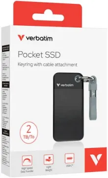 Verbatim Pocket SSD 32194 - USB 3.2 Gen 2 Taşınabilir 2 TB SSD