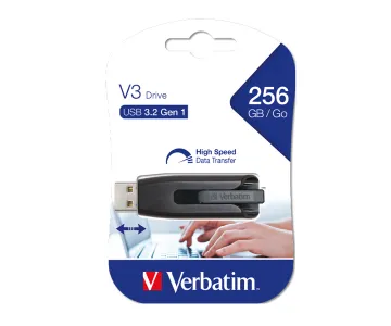 Verbati̇m 49168 256 Gb 3.2 Usb V3 Flash Bellek