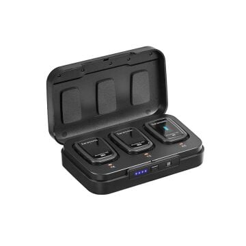 Saramonic Blink500 ProX B2R | 2 Kişilik Kablosuz Yaka Mikrofon Seti – Dahili Kayıt, Uzun Mesafe, Kamera ve Telefon Uyumlu Profesyonel Sistem