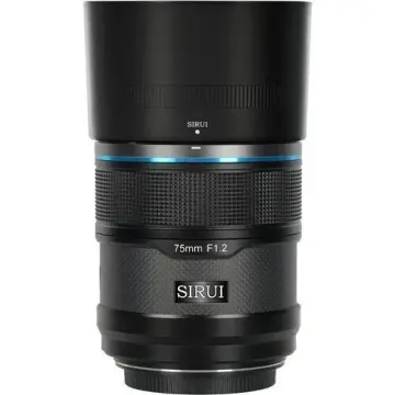Sirui Sniper 75mm F1.2 APS-C/S35 Auto-Focus Lens (E Mount, Siyah)