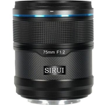 Sirui Sniper 75mm F1.2 APS-C/S35 Auto-Focus Lens (X Mount, Siyah)