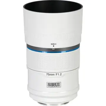 Sirui Sniper 75mm F1.2 APS-C/S35 Auto-Focus Lens (E Mount, Beyaz)