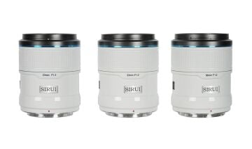 Sirui Sniper 23mm, 33mm & 56mm F1.2 Lens Kiti (X Mount, Beyaz)