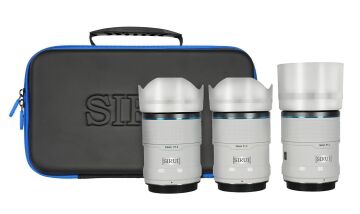 Sirui Sniper 23mm, 33mm & 56mm F1.2 Lens Kiti (X Mount, Beyaz)