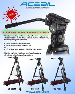 Acebil CS-282M SC-95 Profesyonel Alüminyum Tripod