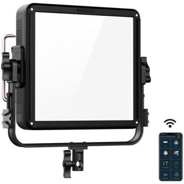 GVM YU150R 150W RGB LED Panel Işık (Hardcase)