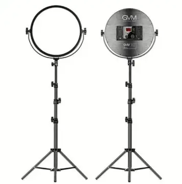 GVM Y60D256 Bi-Color LED Video Işığı İkili Ayaklı Kit