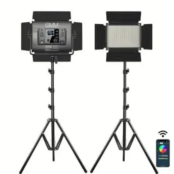 GVM 880RS 60W RGB LED Panel 2'li Işık Seti (Ayaklı&Çantalı)