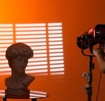 GVM 36° Optik Snoot (10'lu Gobo Seti ve Tutucusu Dahil)