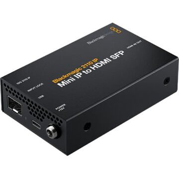 Blackmagic 2110 IP Mini IP to HDMI SFP