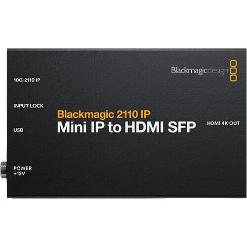 Blackmagic 2110 IP Mini IP to HDMI SFP
