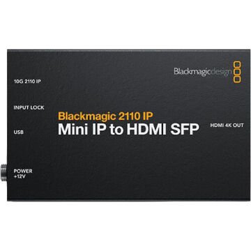 Blackmagic 2110 IP Mini IP to HDMI SFP