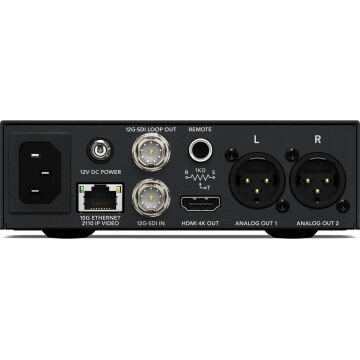 Blackmagic 2110 IP SDI to HDMI 12G