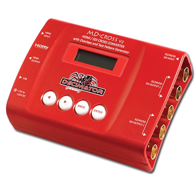 Decimator  MD-Cross V2 Miniature HDMI/SDI Cross Converter