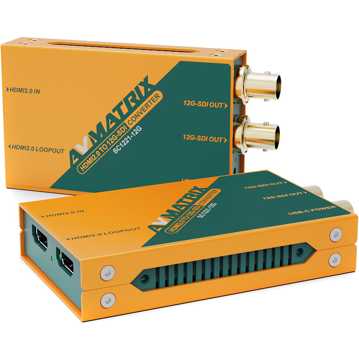 AVMATRIX HDMI 2.0 to 12G-SDI 4K Converter