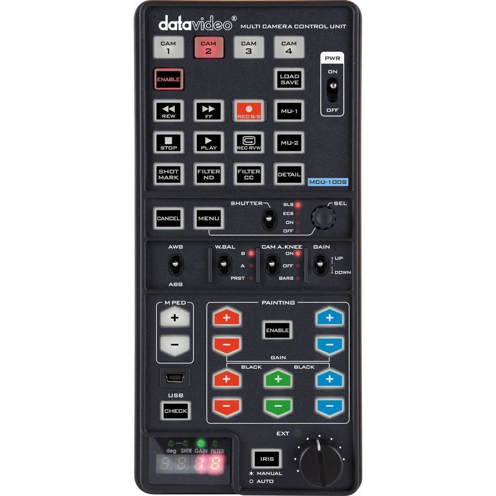 Datavideo MCU-100S Sony Kameralar için Çoklu Kamera Kontrol Ünitesi