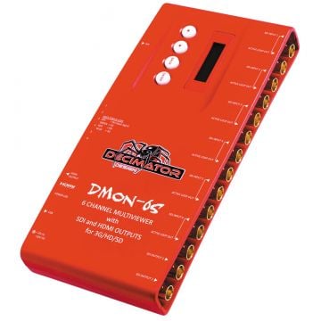 Decimator  DMON-6S 6 Kanallı Multi-Viewer HDMI ve SDI Outputs
