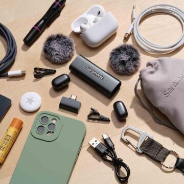 Saramonic Air SE 01 Type-C 2 Kişilik Kablosuz Yaka ve El Mikrofonu