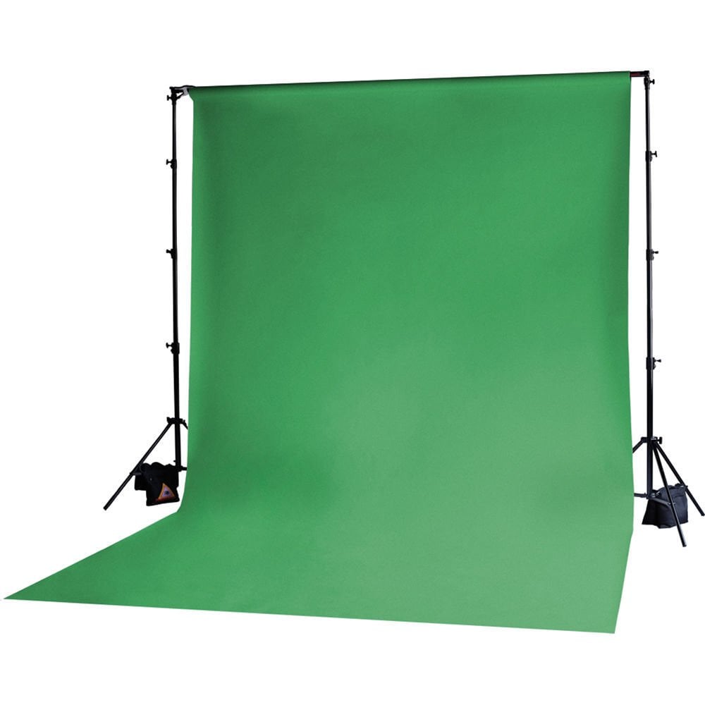 Yeşil FON 3x6m Perde Sistemi - Chroma Key Green Screen