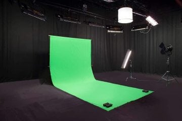Yeşil FON 3x6m Perde Sistemi - Chroma Key Green Screen