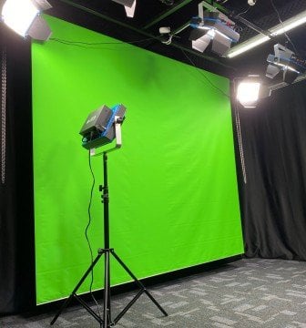 Yeşil FON 3x6m Perde Sistemi - Chroma Key Green Screen