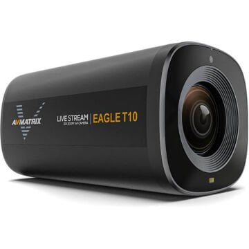 AVMATRIX Eagle T10 10x Zoom ToF Otomatik Odaklamalı Canlı Yayın Kamerası