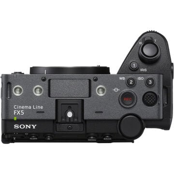 Sony FX5 Full Frame Cinema Kamerası + XLR Handle Unit (XLR Ses Kolu Dahil)