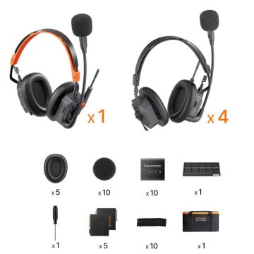 Saramonic Witalk9 X-5D Kablosuz İnterkom Sistemi