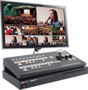 Datavideo SE-1200 Kontrol Panelli 6 Girişli HD Görüntü Mikseri SET