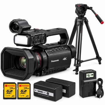 Panasonic AG-CX18EJ 4K Video Kamera Seti – Çekime Hazır Komple Paket