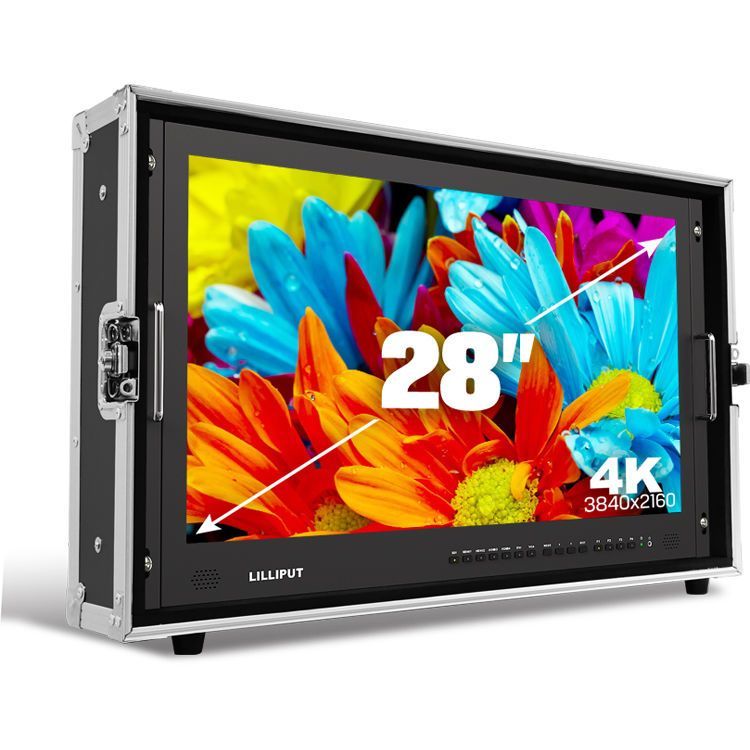 28インチ 4Kモニター LILIPUT BM280-4KS 撮影現場用 Lilliput BM280-4KS 4K/HD 28'' Monitör, 98.889,12 TL, Fiyatı