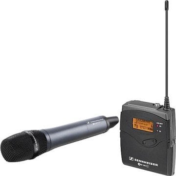Sennheiser EW 135P G4 El Tipi Kamera Telsiz Mikrofon Seti
