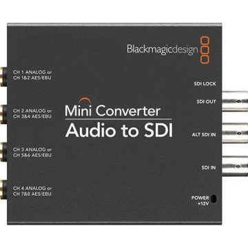 Blackmagic Mini Converter - Audio to SDI