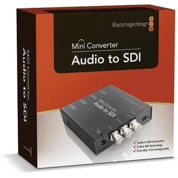 Blackmagic Mini Converter - Audio to SDI