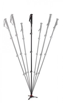 Manfrotto MVMXPROA4 Alüminyum 4 Sekmeli Fluid Video Monopod