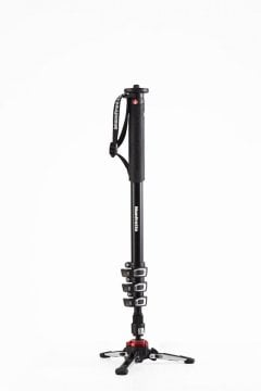 Manfrotto MVMXPROA4 Alüminyum 4 Sekmeli Fluid Video Monopod