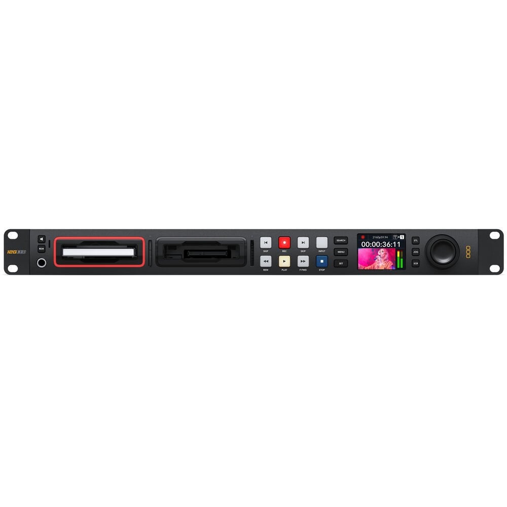 blackmagic hyperdeck studio 12G 4K60p収録可 Blackmagic Design HyperDeck Studio 12G | パンダスタジオ・レンタル