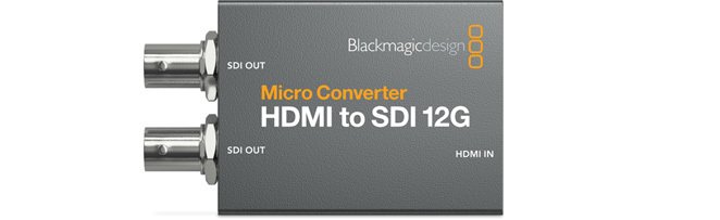 Blackmagic Micro Converter HDMI to SDI 12G