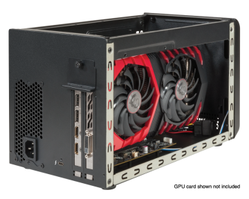 eGFX Breakaway Box 350 (One FHFD x16 Graphics card slot)