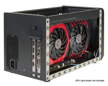 eGFX Breakaway Box 500 (One FHFD x16 Graphics card slot)