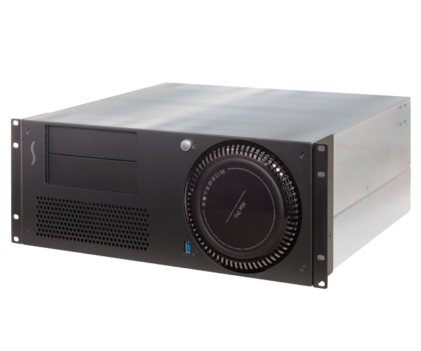 xMac Pro Server with three full-length slots and two mobile rack bays (select desired mobile rack kit below)
