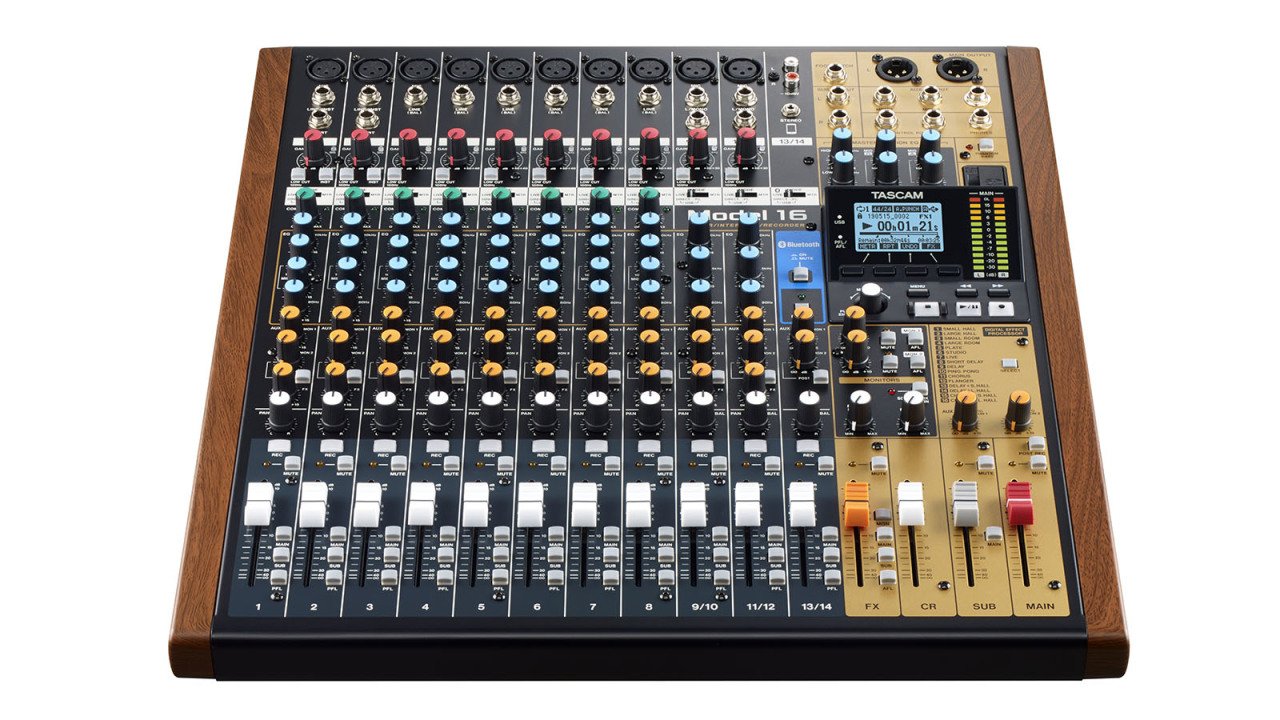 TASCAM Model 16 アナログミキサー Tascam Model 16 Analog-Dijital Mikser, 64.771,54 TL, Fiyatı