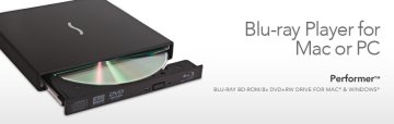 Performer Blu-Ray Disc Player with Player Software for Mac OS X