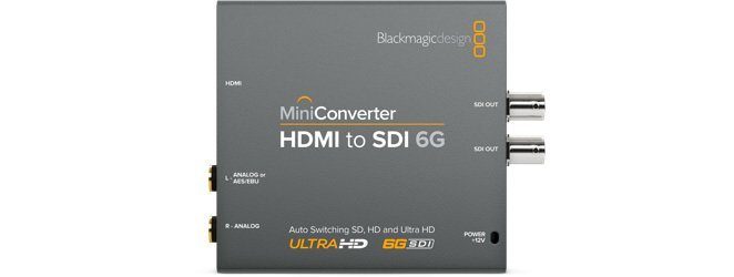 Blackmagic Mini Converter - HDMI to SDI 6G